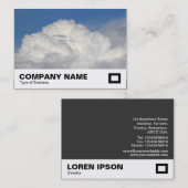 Cumulonimbus Visitenkarte (Vorne/Hinten)