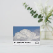 Cumulonimbus Visitenkarte (Stehend Vorderseite)