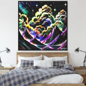 Cumulus Canyon Leinwanddruck (Insitu (Schlafzimmer))