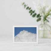 Cumulus Cloud (grenzt) Visitenkarte (Stehend Vorderseite)