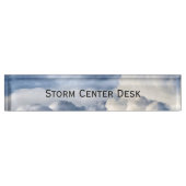 Cumulus Cloud Group - benutzerdefinierter Text Namensplakette (Vorderseite)