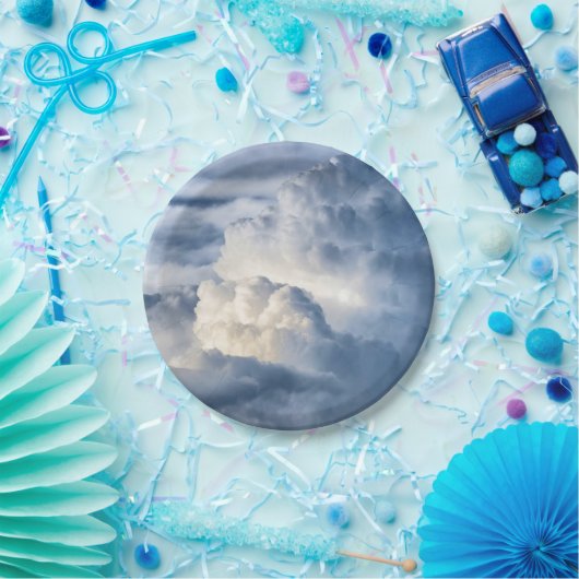 Cumulus Cloud Group Pappteller (Party)
