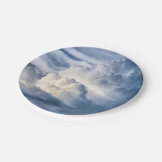 Cumulus Cloud Group Pappteller (Schrägansicht)