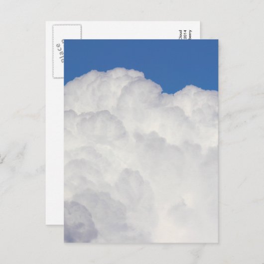 Cumulus Cloud II Postkarte (Vorne/Hinten)