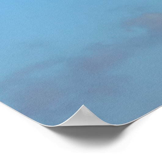 Cumulus Cloud Poster (Ecke)