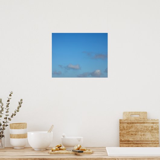 Cumulus Cloud Poster (Küche)