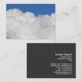 Cumulus Clouds Visitenkarte (Vorne/Hinten)