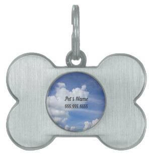 Cumulus Puffs Pet Name Tag Tiermarke