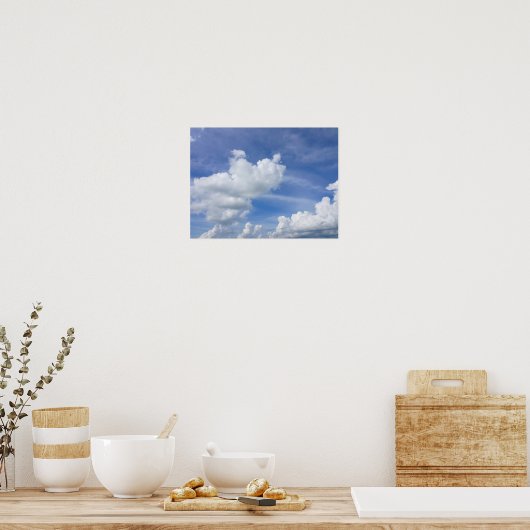 Cumulus Puffs Poster (Küche)