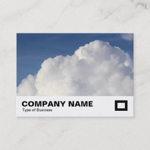 Cumulus-Wolke Visitenkarte