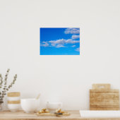 Cumulus Wolken über dem Western Antarktis Poster (Küche)