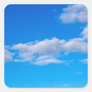 Cumulus Wolken über dem Western Antarktis Quadratischer Aufkleber