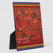 Cuna Indian Men in Cayucos Fotoplatte (Seite)