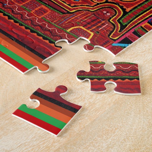 Cuna Indian Men in Cayucos Puzzle (Seite)