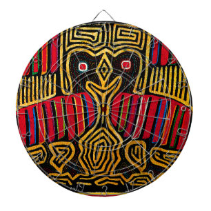 Cuna Indian Mola Duck Design Dartscheibe