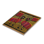 Cuna Indian Mola Duck Design Fliese (Seite)
