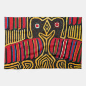 Cuna Indian Mola Duck Design Handtuch (Horizontal)