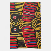 Cuna Indian Mola Duck Design Handtuch (Vertikal)