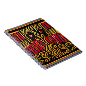 Cuna Indian Mola Duck Design Notizblock (Rechte Seite)