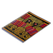 Cuna Indian Mola Duck Design Notizblock (Linke Seite)