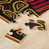 Cuna Indian Mola Duck Design Puzzle (Seite)