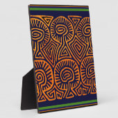 Cuna Indian Mushroom Demos Fotoplatte (Seite)