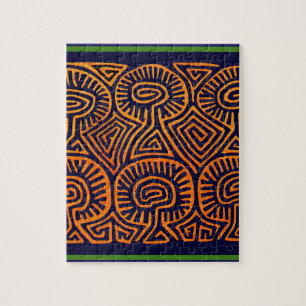 Cuna Indian Mushroom Demos Puzzle