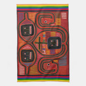 Cuna Tribal Design Küchentuch (Vertikal)