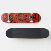 Cuna Tribal Skate Fish Skateboard (Horizontal)