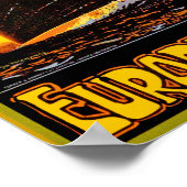 Cunard Europe-America Poster (Ecke)