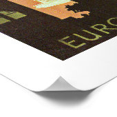 Cunard Europe-America Poster (Ecke)