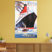 CUNARD OCEAN LINER AQUITANIA LEINWANDDRUCK (Insitu (Wohnzimmer))