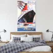 CUNARD OCEAN LINER AQUITANIA LEINWANDDRUCK (Insitu (Schlafzimmer))