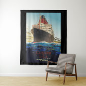 CUNARD OCEAN LINER AQUITANIA WANDTEPPICH (Beispiel)