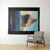 CUNARD OCEAN LINER AQUITANIA WANDTEPPICH (Beispiel (Horizontal))