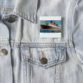 Cunard White Star Line's Queen Mary Button (Beispiel)