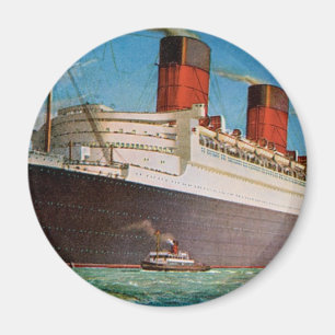 Cunard White Star Line's Queen Mary Magnet