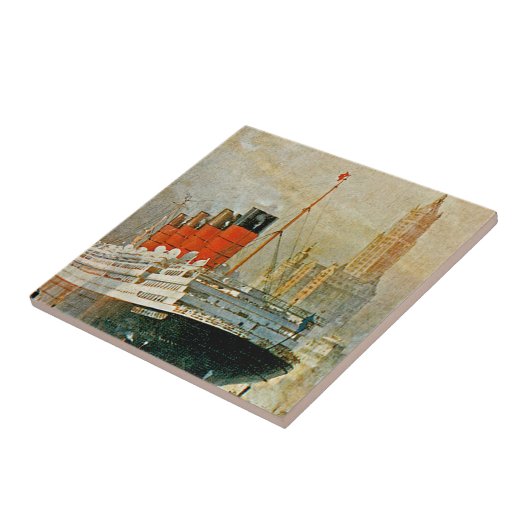 Cunarder in New York Fliese (Seite)