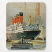 Cunarder in New York Mousepad (Vorne)