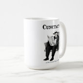 Cunctator - Aufschieber Kaffeetasse (VorderseiteRechts)