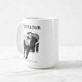Cunctator - Aufschieber Kaffeetasse (Vorderseite Links)