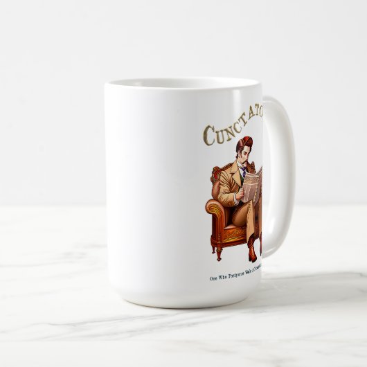Cunctator - Zauberer Kaffeetasse (VorderseiteRechts)