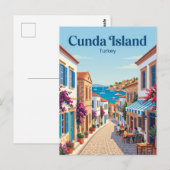 Cunda-Insel Türkei Postkarte (Vorne/Hinten)