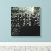 Cuneiform Leinwanddruck (Insitu (Holzboden))