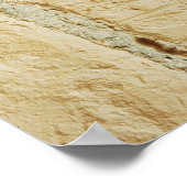 Cuneiform-Skript auf einer Palmwand Poster (Ecke)
