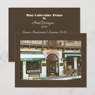 Cuneo Apartments Mimi Collectible Prints Postkarte