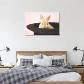 Cuniculus Leinwanddruck (Insitu (Schlafzimmer))