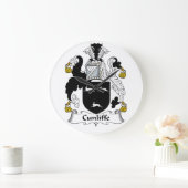 Cunliffe Familienwappen Große Wanduhr (Zuhause)
