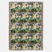 Cunning Fennec Fox Decke (Vorderseite Vertikal)