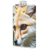 Cunning Fennec Fox Flachmann (Links)